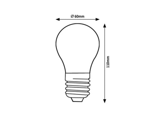 Lampadina Filament LED 79019 Trasparente (1)