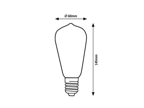 Lampadina Filament LED 79028 Trasparente (1)