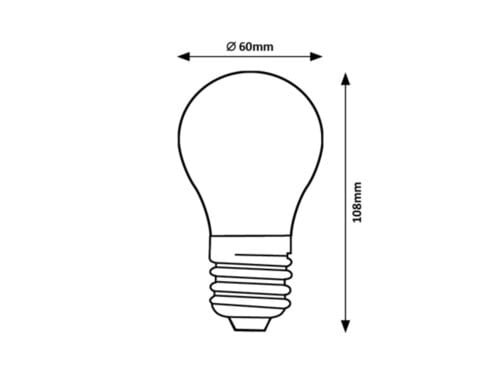Lampadina Filament LED 79043 Trasparente (1)
