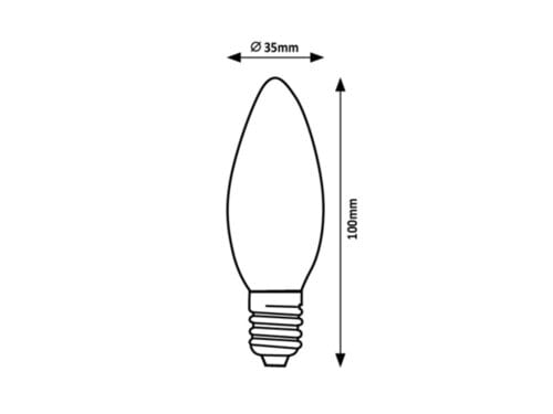 Lampadina Filament LED 79046 Trasparente (1)