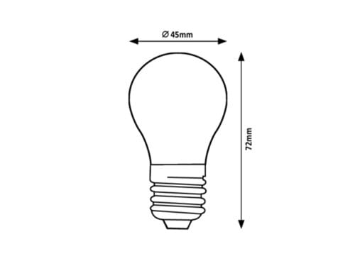 Lampadina Filament LED 79051 Trasparente (1)