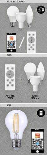Lampadina SMD LED 1980 Bianco (4)