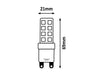 Lampadina SMD LED 1997 Bianco (1)