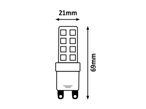 Lampadina SMD LED 1997 Bianco (1)