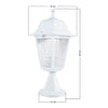 Lampioncino da esterno Kare Bianco (3)