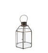 Lanterna decorativa Hexagonal Bezel Piccola Trasparente