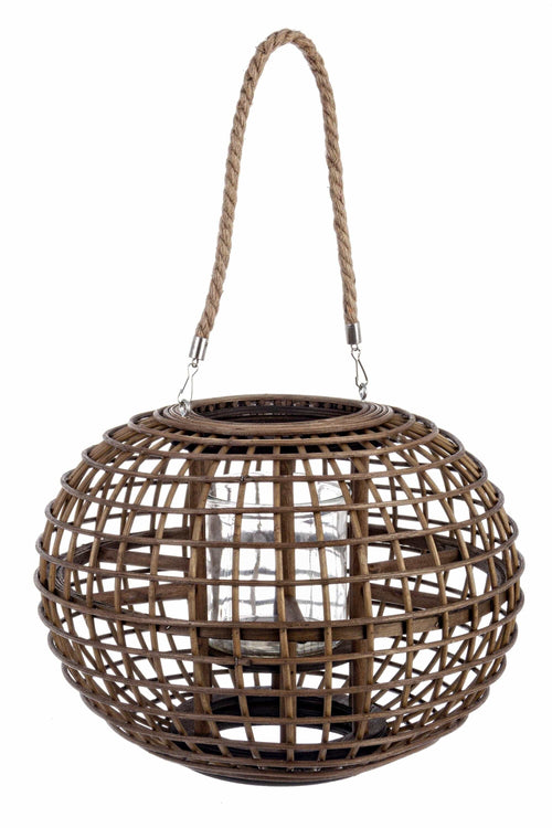 Lanterna decorativa Mombasa Round Marrone