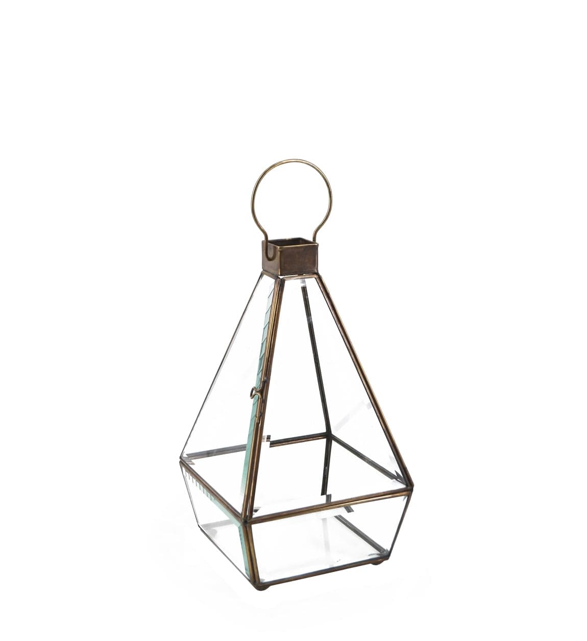 Lanterna decorativa Pyramid Bezel Grande Trasparente