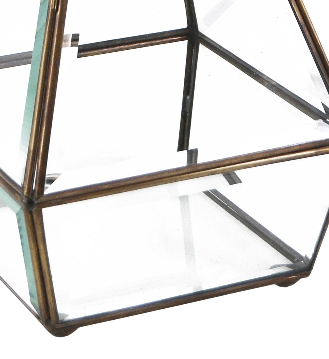 Lanterna decorativa Pyramid Bezel Grande Trasparente (2)