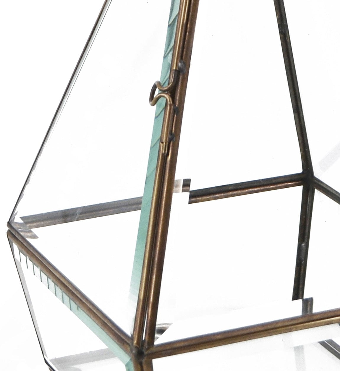 Lanterna decorativa Pyramid Bezel Grande Trasparente (3)