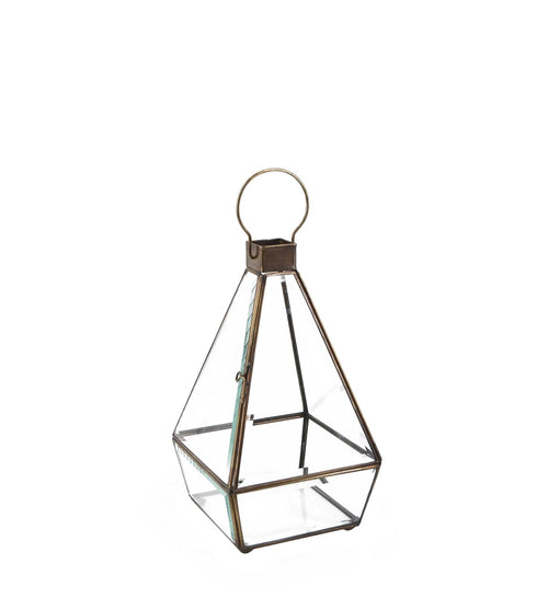 Lanterna decorativa Pyramid Bezel Piccola Trasparente