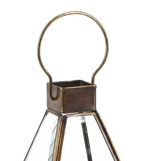 Lanterna decorativa Pyramid Bezel Piccola Trasparente (1)