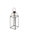 Lanterna decorativa Rectangular Bezel Piccola Trasparente