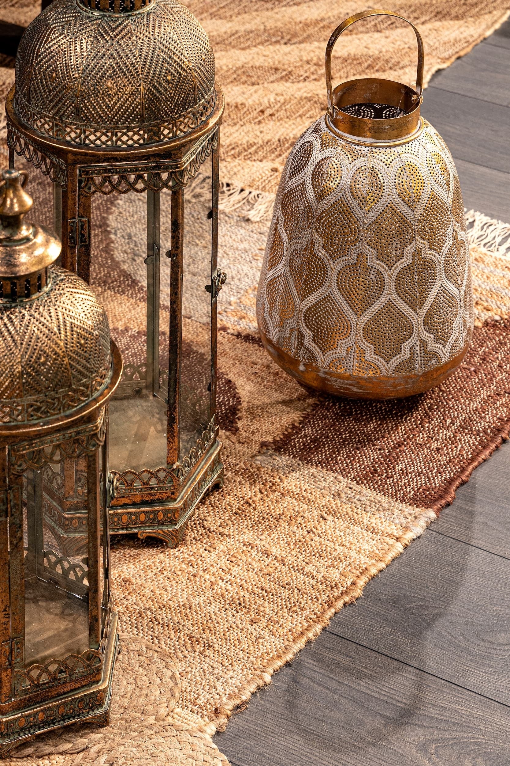 Lanterna decorativa Sale Oro (1)