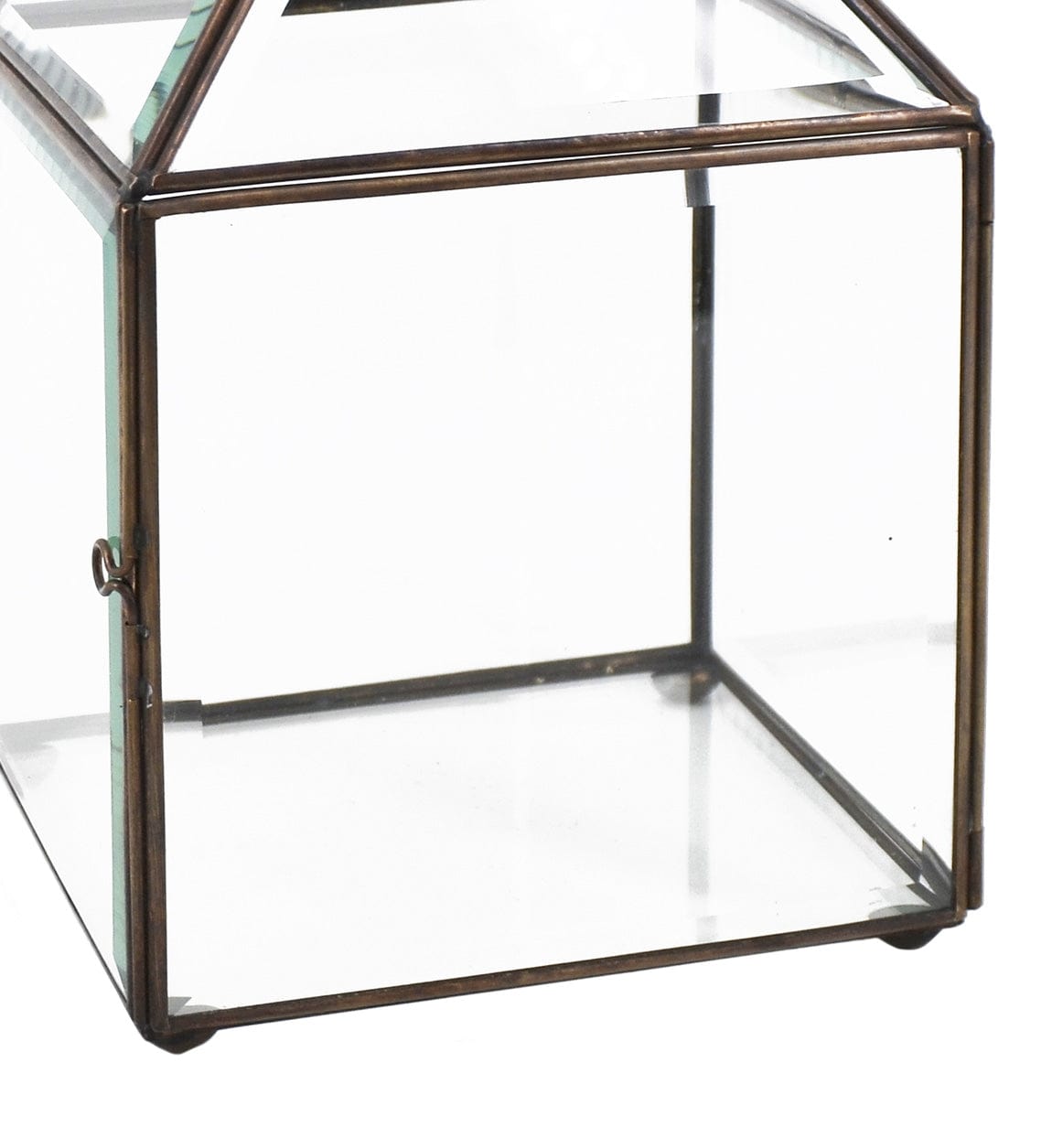 Lanterna decorativa Square Bezel Grande Trasparente (2)