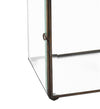 Lanterna decorativa Square Bezel Grande Trasparente (3)