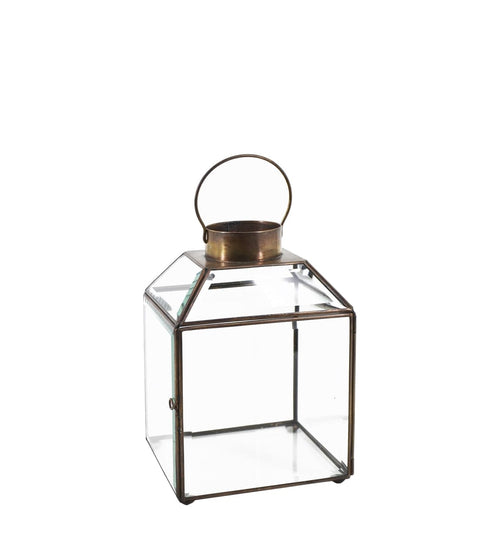 Lanterna decorativa Square Bezel Medium Trasparente