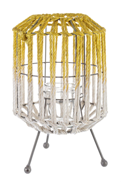 Lanterna decorativa Tripod Giallo