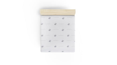 Lenzuolo in Ranforce di cotone Beverly Hills Polo Club BHPC 001 Bianco, 180 x 240 cm