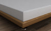 Lenzuolo in Ranforce di cotone Super King Grigio, 180 x 200 cm (1)