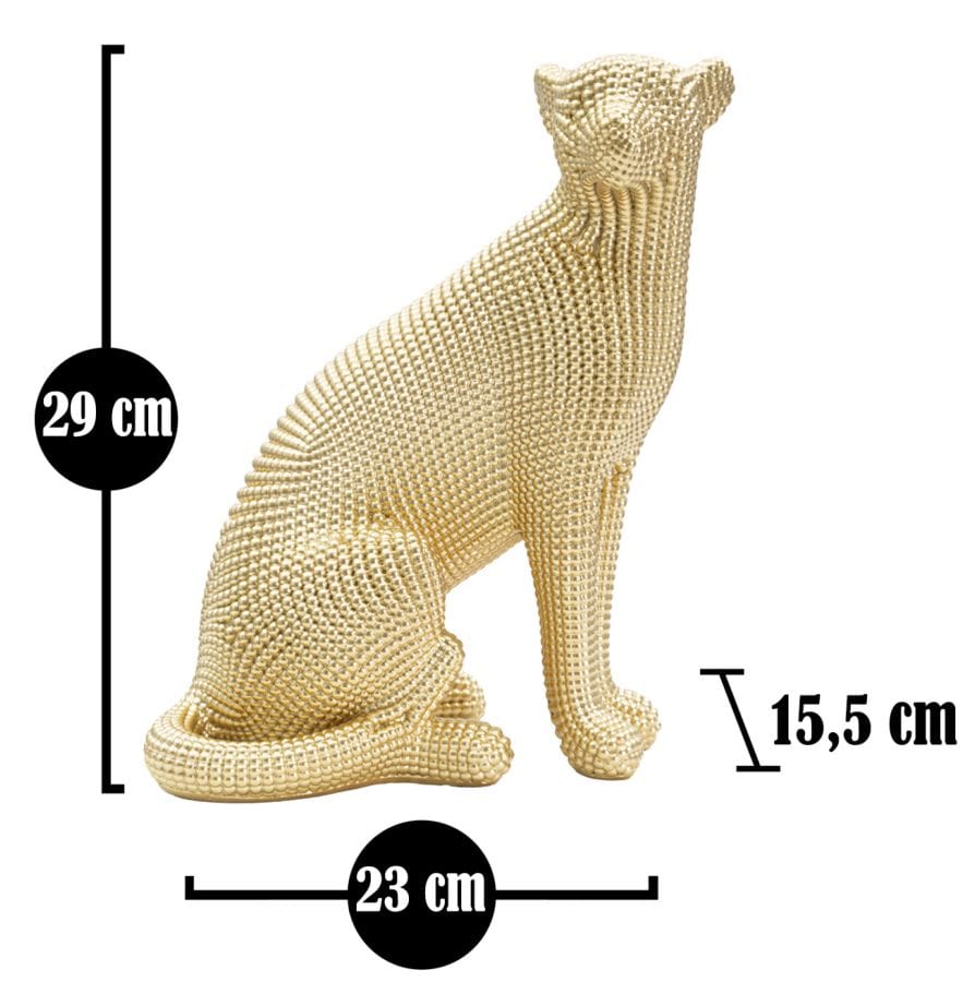 Leopardo Gold cm 23x15,5x29 (6)