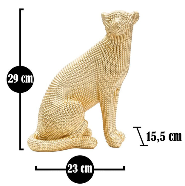 Leopardo Gold cm 23x15,5x29 (6)