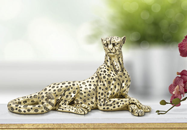 Leopardo Points Sdraiato cm 27,3x10,3x13,9 (1)