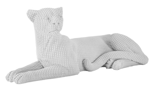 Leopardo Sdraiato Bianco cm 38x12,5x15,3 (1)