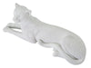 Leopardo Sdraiato Bianco cm 38x12,5x15,3 (2)