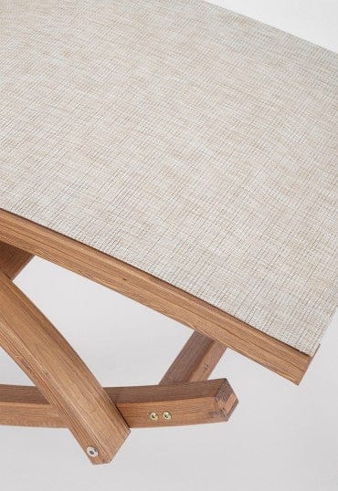 Bizzotto Lettino da giardino Noes Crema