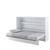 Letto a Scomparsa con meccanismo pneumatico Bed Concept Orizzontale Bianco Lucido, 120 x 200 cm (1)