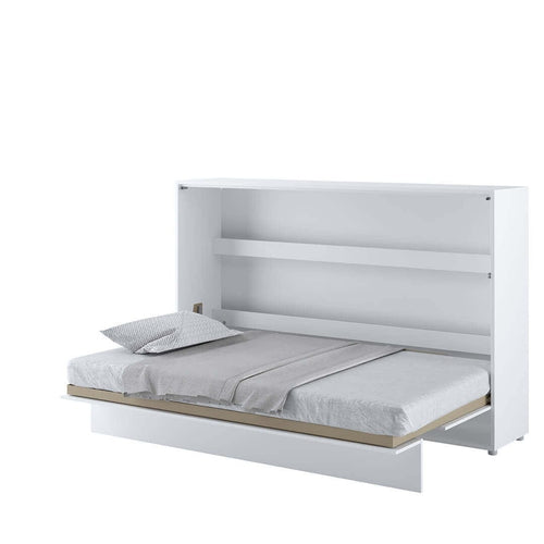 Letto a Scomparsa con meccanismo pneumatico Bed Concept Orizzontale Bianco Lucido, 120 x 200 cm (1)