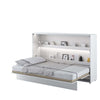 Letto a Scomparsa con meccanismo pneumatico Bed Concept Orizzontale Bianco Lucido, 120 x 200 cm (2)
