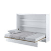 Letto a Scomparsa con meccanismo pneumatico Bed Concept Orizzontale Bianco Lucido, 140 x 200 cm (1)