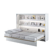 Letto a Scomparsa con meccanismo pneumatico Bed Concept Orizzontale Bianco Lucido, 140 x 200 cm (2)