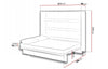 Letto a Scomparsa con meccanismo pneumatico Bed Concept Orizzontale Bianco Lucido, 160 x 200 cm (3)