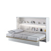 Letto a Scomparsa con meccanismo pneumatico Bed Concept Orizzontale Bianco Opaco, 120 x 200 cm (2)