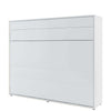Letto a Scomparsa con meccanismo pneumatico Bed Concept Orizzontale Bianco Opaco, 160 x 200 cm