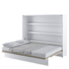 Letto a Scomparsa con meccanismo pneumatico Bed Concept Orizzontale Bianco Opaco, 160 x 200 cm (1)