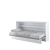 Letto a Scomparsa con meccanismo pneumatico Bed Concept Orizzontale Bianco Opaco, 90 x 200 cm (1)