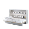 Letto a Scomparsa con meccanismo pneumatico Bed Concept Orizzontale Grigio Opaco, 120 x 200 cm (2)
