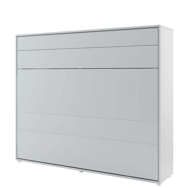 Letto a Scomparsa con meccanismo pneumatico Bed Concept Orizzontale Grigio Opaco, 160 x 200 cm (1)
