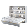 Letto a Scomparsa con meccanismo pneumatico Bed Concept Orizzontale Grigio Opaco, 160 x 200 cm (2)
