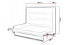 Letto a Scomparsa con meccanismo pneumatico Bed Concept Orizzontale Grigio Opaco, 160 x 200 cm (3)
