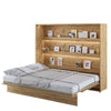 Letto a Scomparsa con meccanismo pneumatico Bed Concept Orizzontale Quercia, 160 x 200 cm (2)