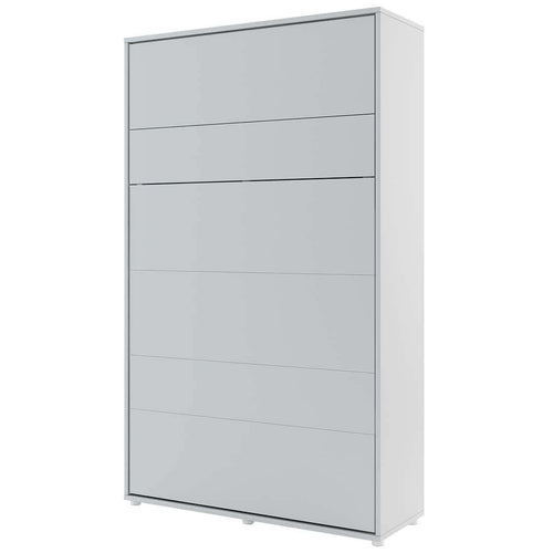 Letto a Scomparsa con meccanismo pneumatico Bed Concept Verticale Grigio Opaco, 120 x 200 cm