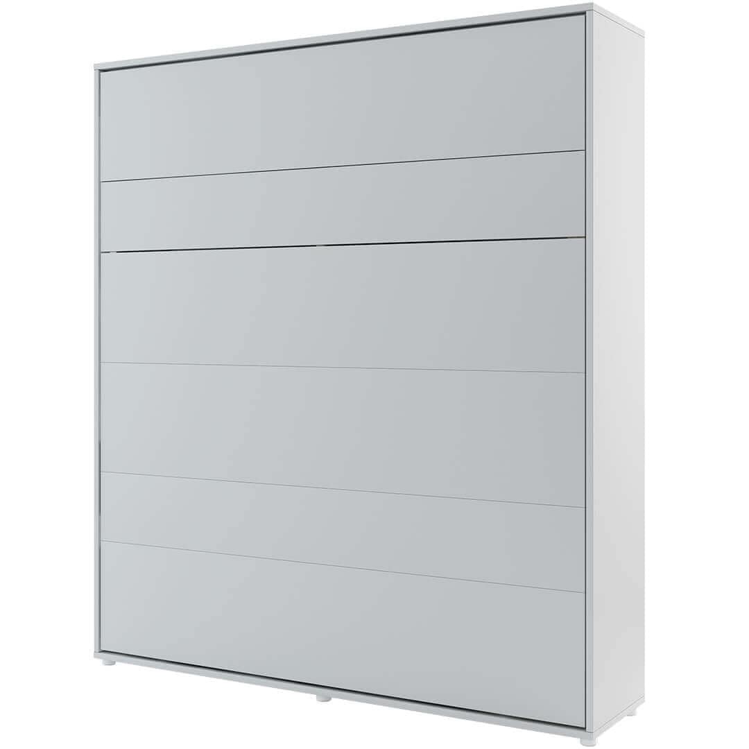 Letto a Scomparsa con meccanismo pneumatico Bed Concept Verticale Grigio Opaco, 180 x 200 cm (1)