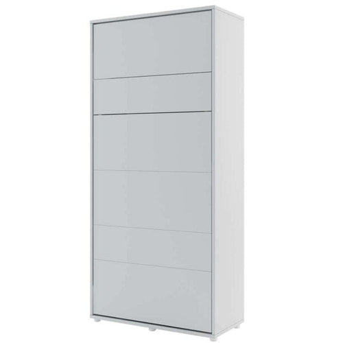 Letto a Scomparsa con meccanismo pneumatico Bed Concept Verticale Grigio Opaco, 90 x 200 cm (1)