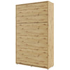 Letto a Scomparsa con meccanismo pneumatico Bed Concept Verticale Quercia, 120 x 200 cm (1)