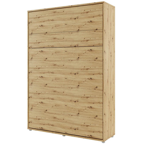 Letto a Scomparsa con meccanismo pneumatico Bed Concept Verticale Quercia, 140 x 200 cm (1)
